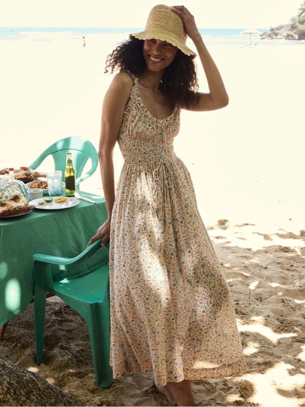 Doen Emmaretta Dress (Wild Clover Floral)